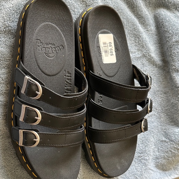 Dr. Martens Black Textured Footwear - Picture 6 of 9